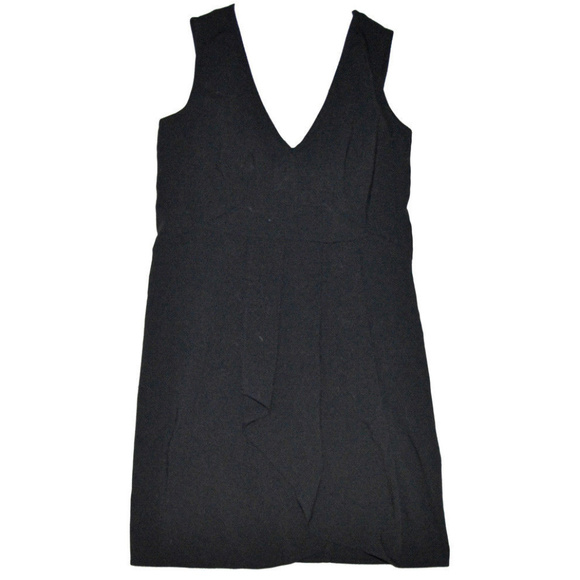 GAP Dresses Gap Nwt Black Asymetrical Hem Cascade Cocktail Dress 4